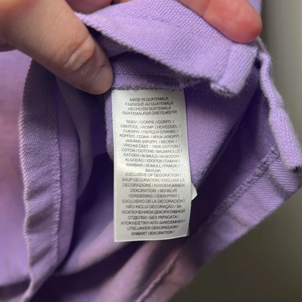 Polo Ralph Lauren Men’s Classic Fit Purple Polo Top Size L